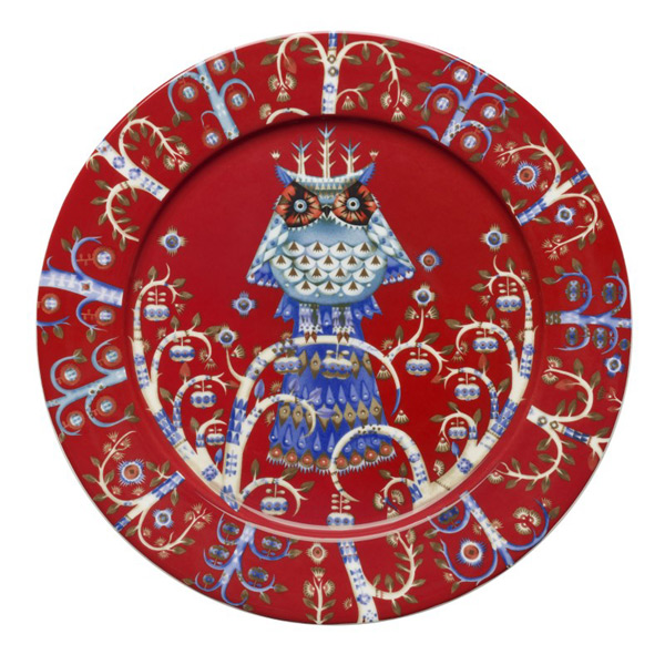 Iittala Taika Dinerbord Rood 27 cm