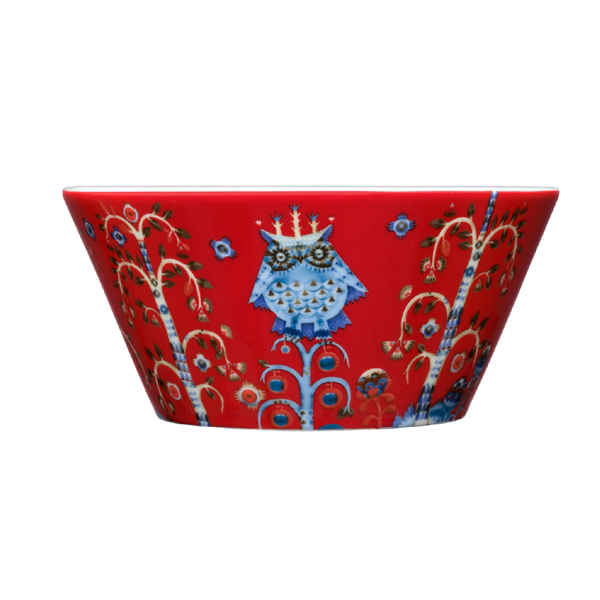 Iittala Taika Schaal Rood 0.6 Liter