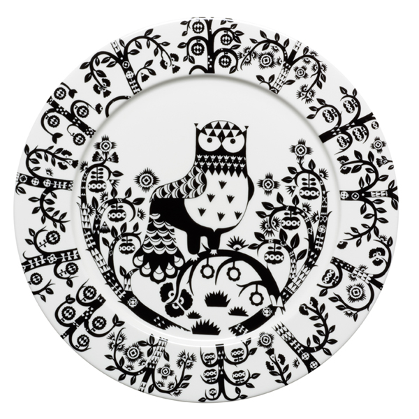 Iittala Taika Plat Bord Zwart 30 cm