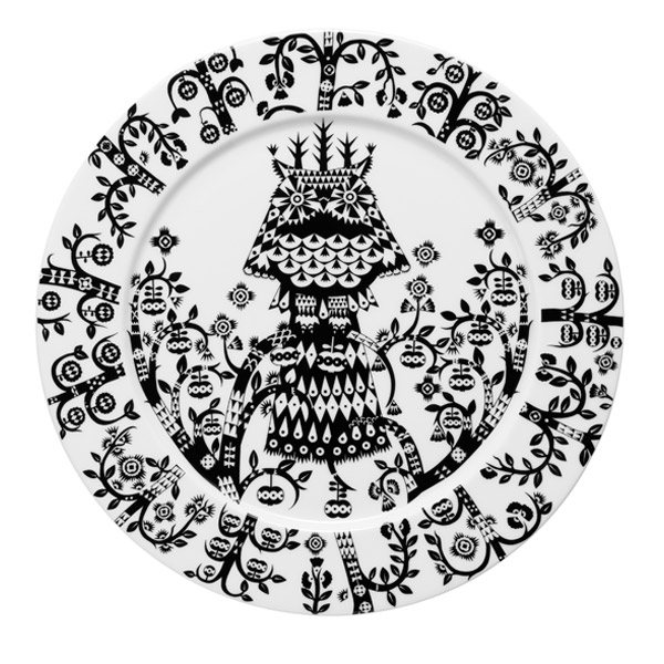 Iittala Taika Dinerbord Zwart 27 cm