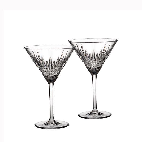 Waterford Lismore Diamond Martiniglas - set van 2