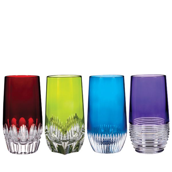 Waterford Mixology Longdrinkglas - colours - set van 4