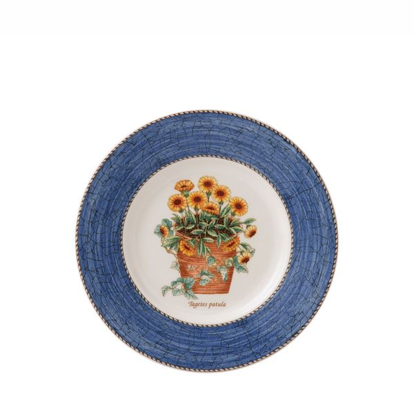 Wedgwood Sarah's Garden Ontbijtbord 20cm - blauw