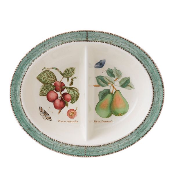 Wedgwood Sarah's Garden Ovaal open groenteschaal - groen