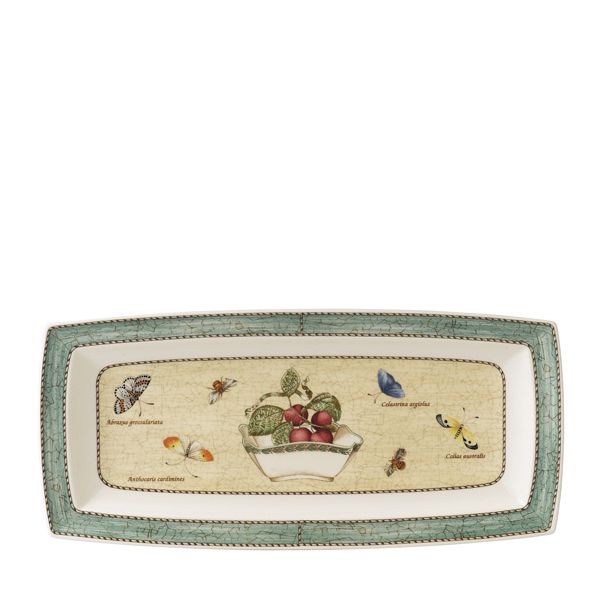 Wedgwood Sarah's Garden Cakeschaal - groen