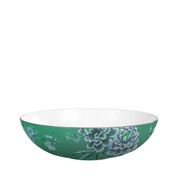 Wedgwood Jasper Conran Chinoiserie Green Ovaal open serveerschaal 30.5cm