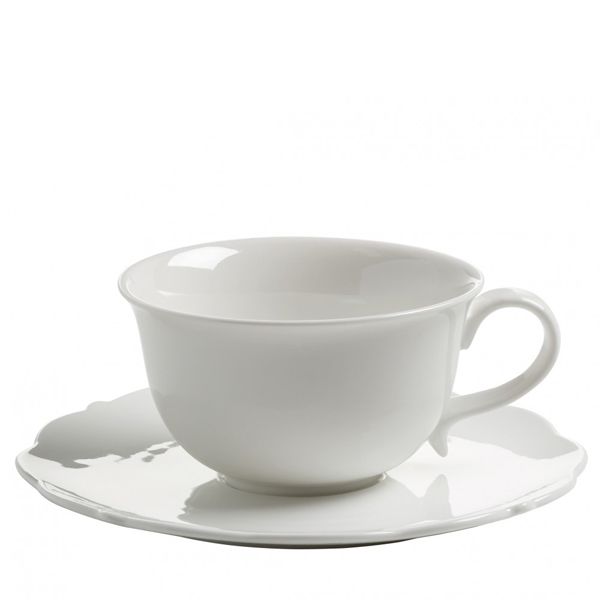 Maxwell & Williams White Rose kop en schotel