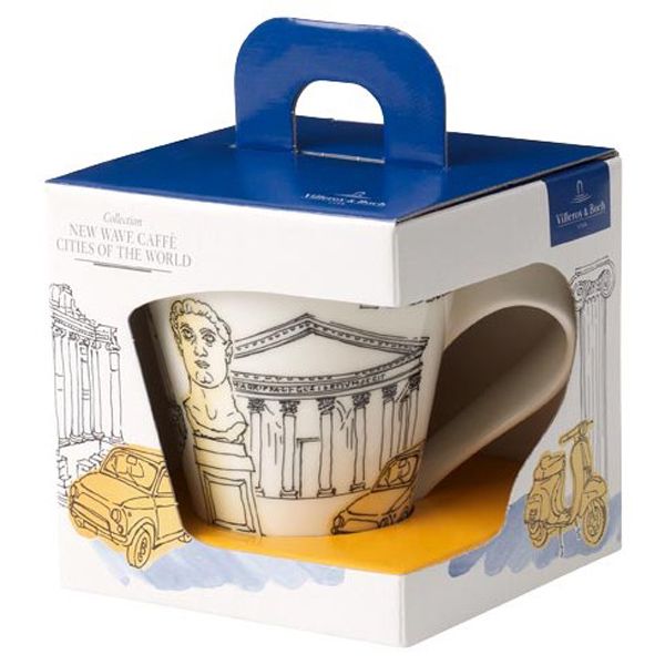 Villeroy & Boch NewWave Caffe Beker met oor - Rome