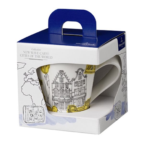 Villeroy & Boch NewWave Caffe Beker met oor - Amsterdam