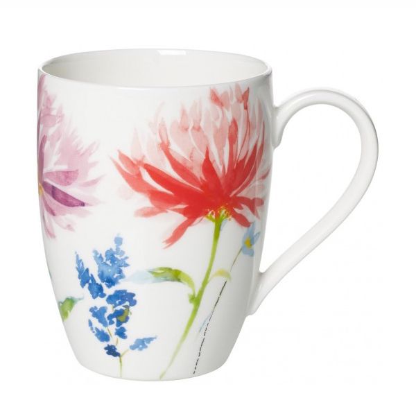 Villeroy & Boch Anmut Flowers Beker met oor 0.35 Liter