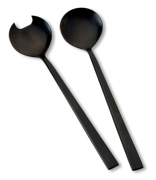 Bitz Saladebestek Zwart 2 Stuks