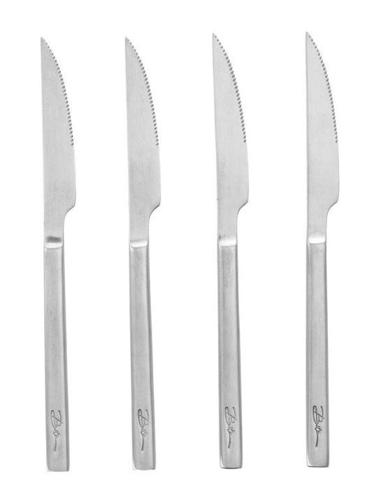 Bitz Steakmessen RVS 4 Stuks