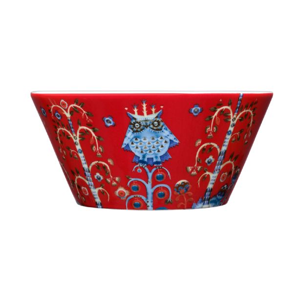 Iittala Taika Schaal Rood 0.6 Liter