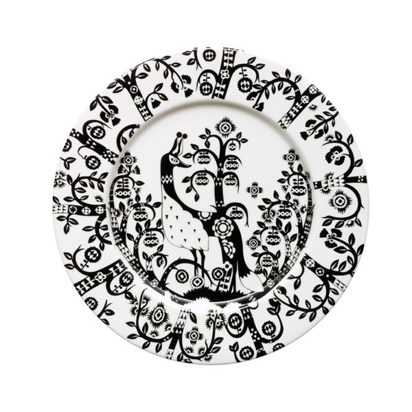Iittala Taika Ontbijtbord Zwart 22 cm