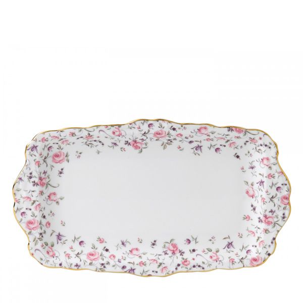 Royal Albert New Country Roses Cakeschaal - confetti vintage