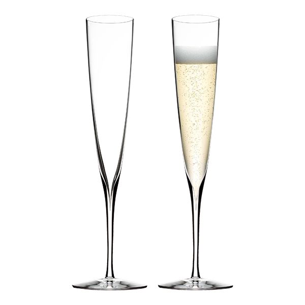 Waterford Elegance Wine Story Champagne Trumpet - 2 Stuks