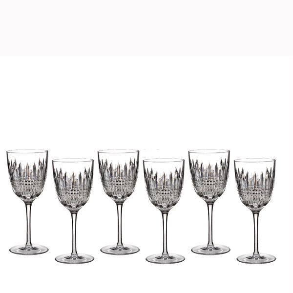 Waterford Lismore Diamond Rode wijnglas - set van 6