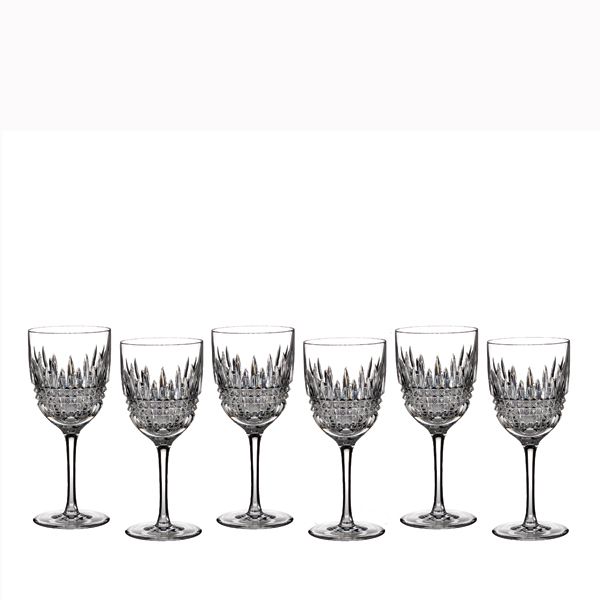 Waterford Lismore Diamond Witte wijnglas - set van 6