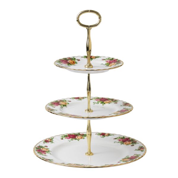 Royal Albert Old Country Roses Etagere