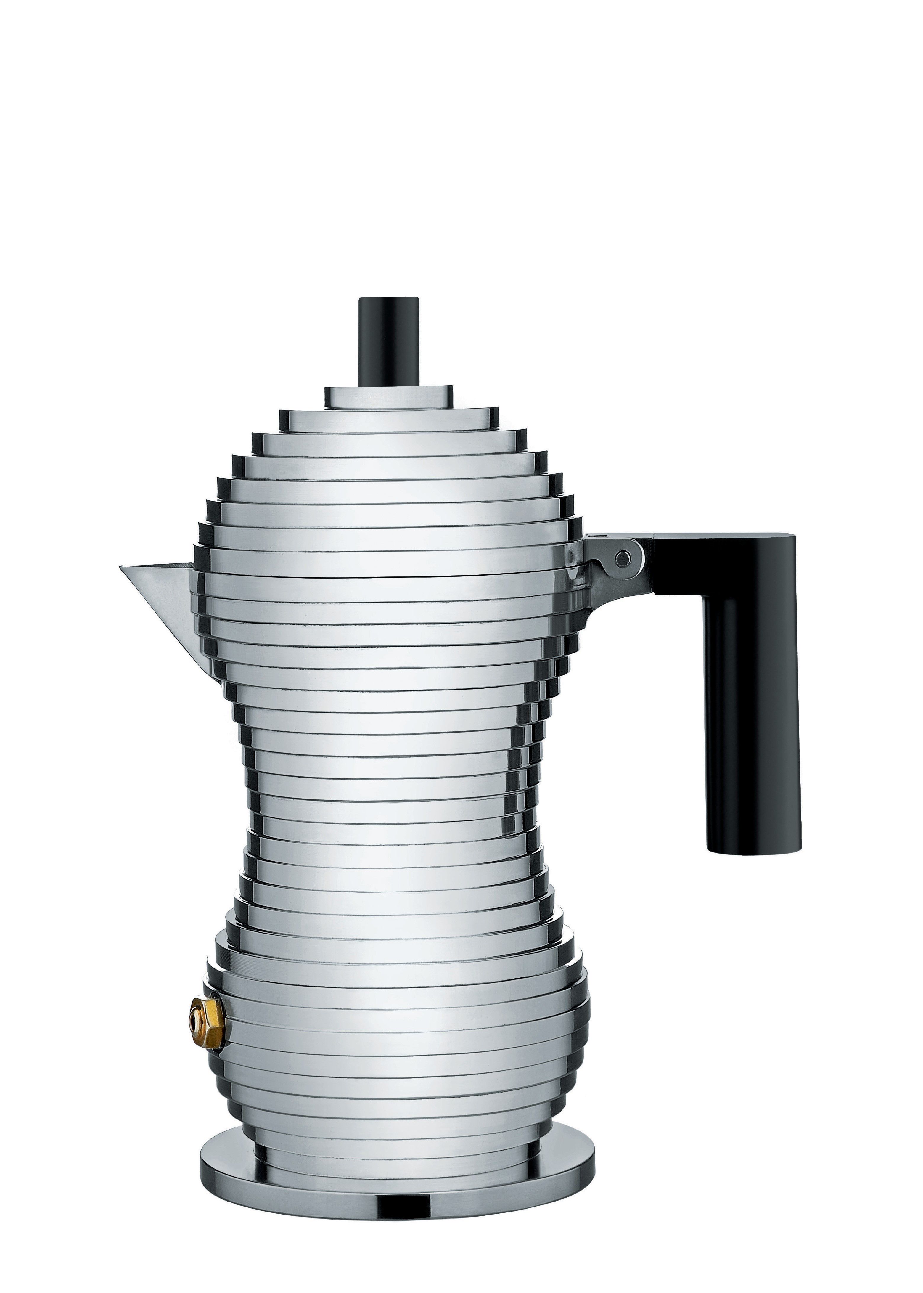 Alessi Percolator MDL02/1 Zwart Pulcina Door Michele De Lucchi