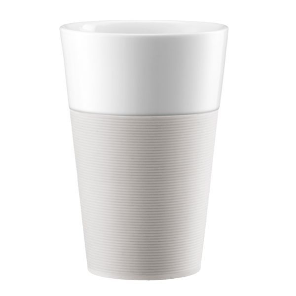 Bodum Bistro beker 60cl - wit - 2 stuks