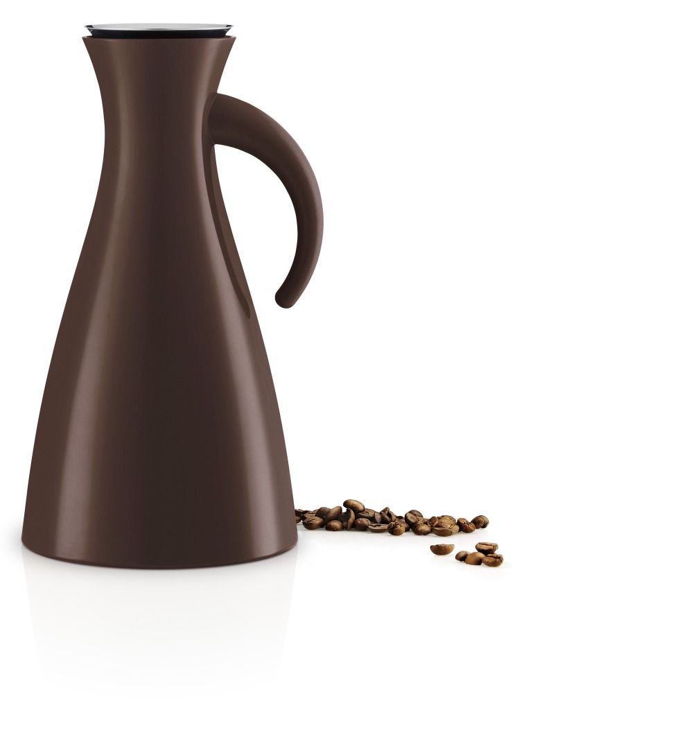 Eva Solo thermoskan 1 liter - bruin - smal