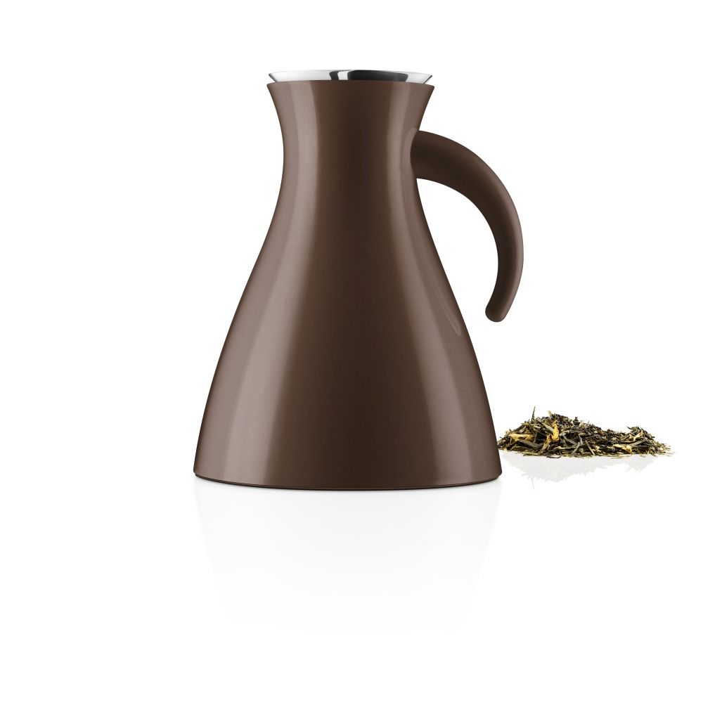 Eva Solo thermoskan 1 liter - bruin - breed