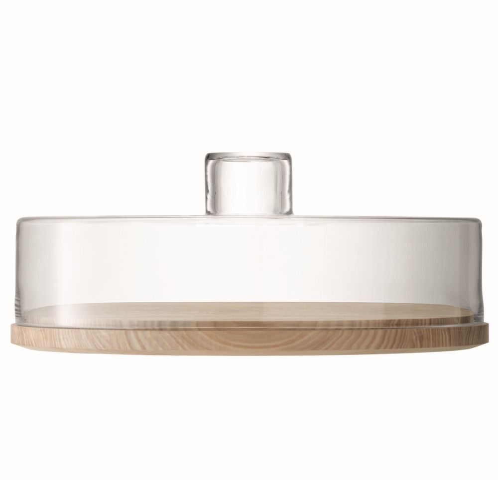 LSA Serveerstolp Lotta met Houten Voet 32 cm