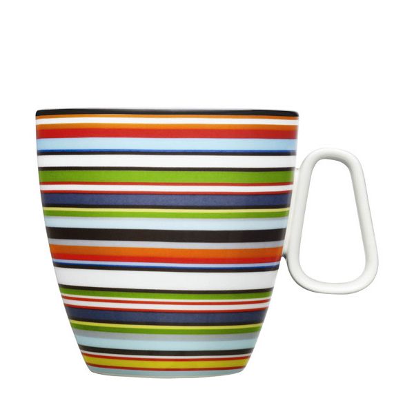 Iittala Origo beker met oor 40cl - oranje