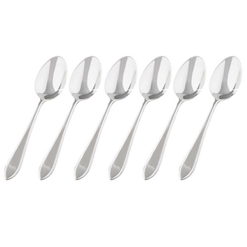 Keltum Puntfilet Koffielepel - 6 Stuks