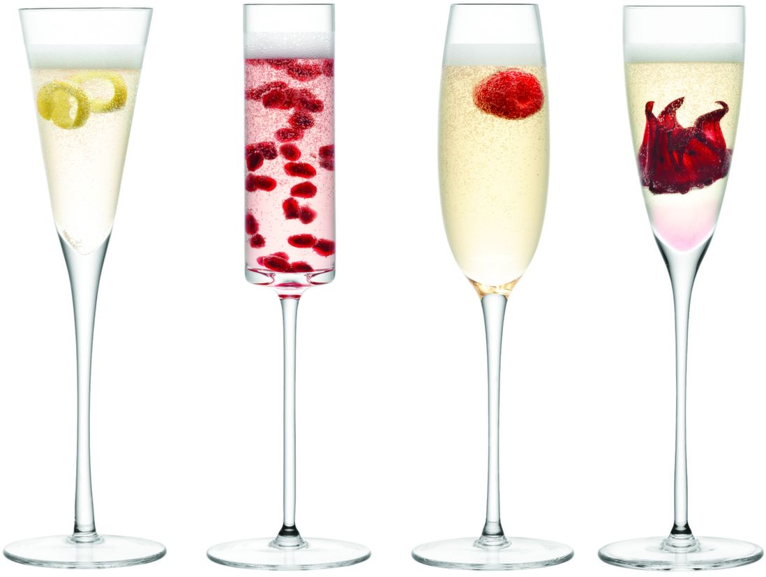 LSA Lulu Champagneflutes - 4 Stuks