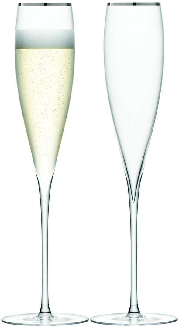 LSA Champagneflutes Savoy 200 ml - 2 Stuks