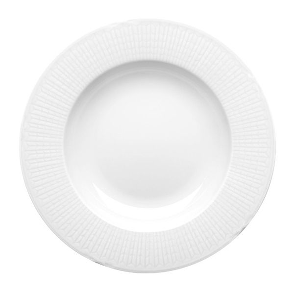 Rorstrand Swedish Grace Diep bord 25cm - wit