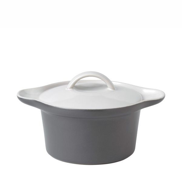 Royal Doulton Gordon Ramsay Bread Street Ovenschaaltje met deksel - grijs