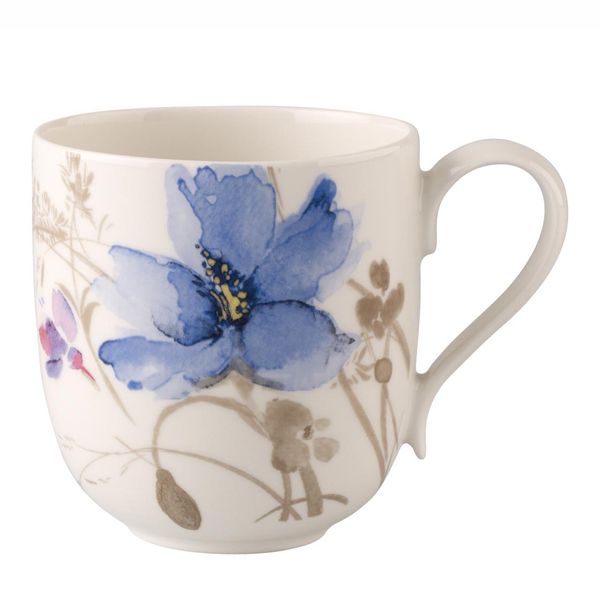 Villeroy & Boch Mariefleur Gris Beker met oor 0.35 Liter