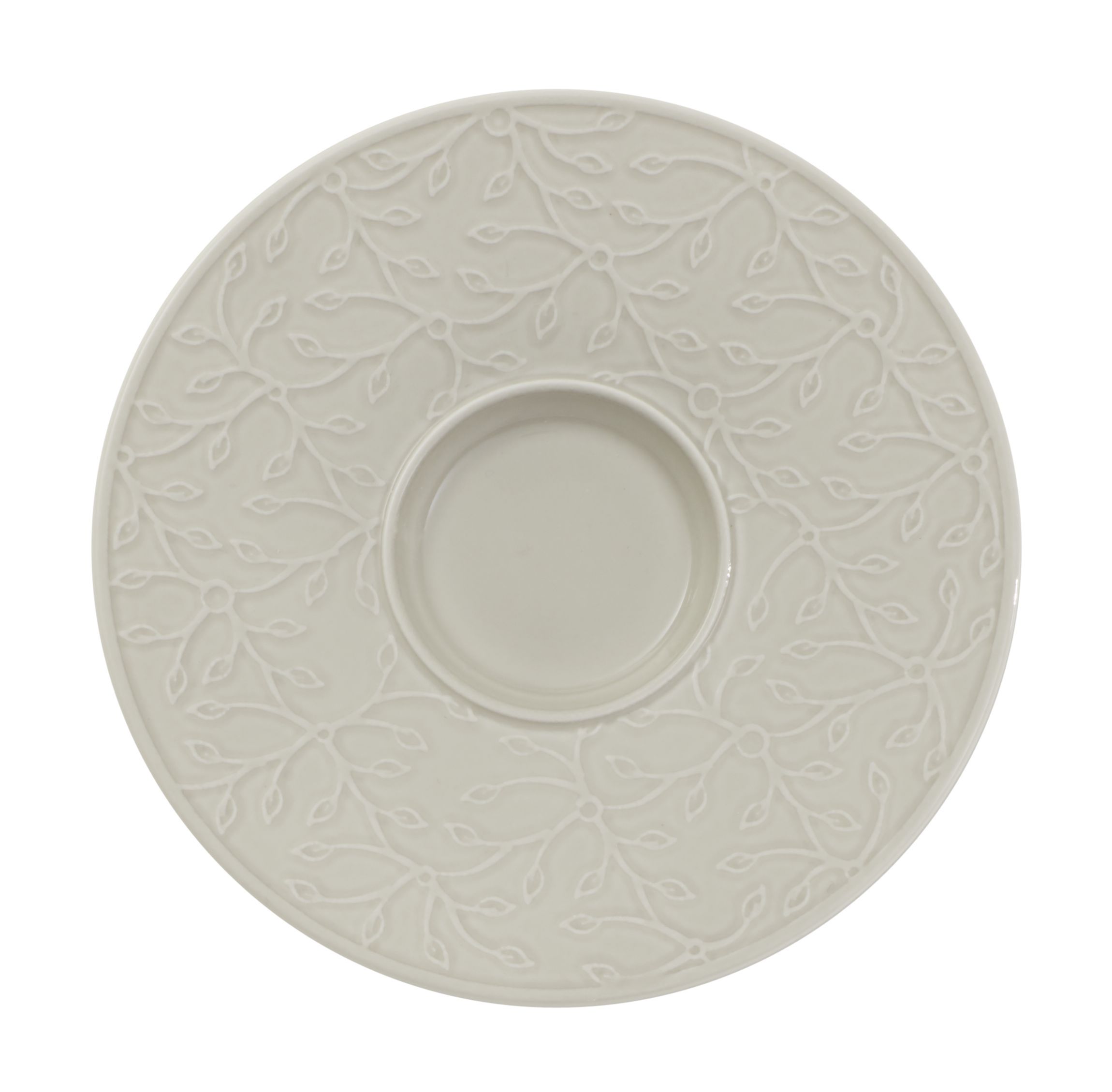 Villeroy & Boch Caffe Club Floral ontbijtschotel ø 17cm - Touch of Smoke