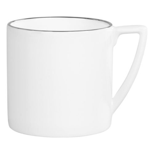 Wedgwood Jasper Conran Platinum Beker met oor, 0.28 Liter