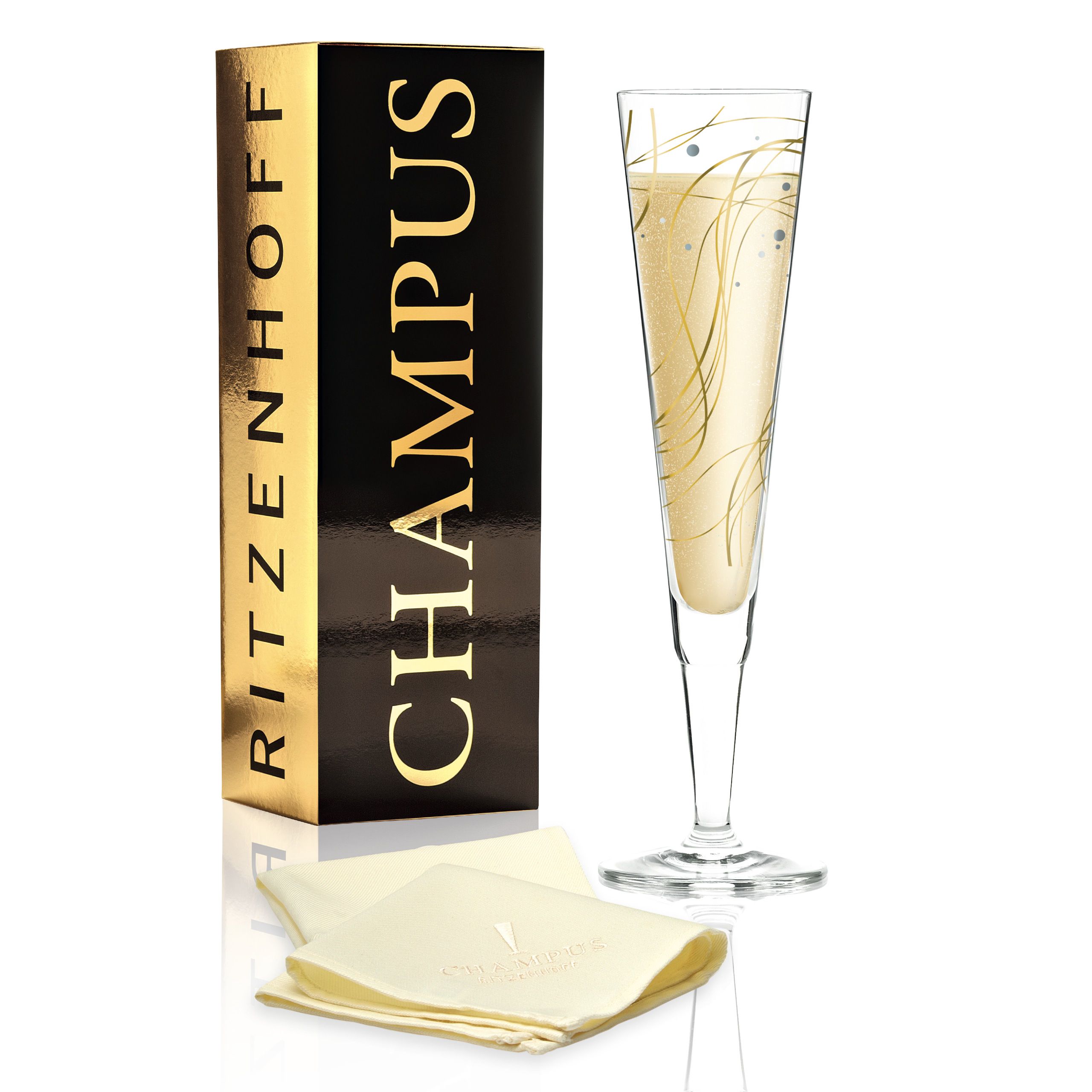 Ritzenhoff Champus champagneglas Asobi 2009