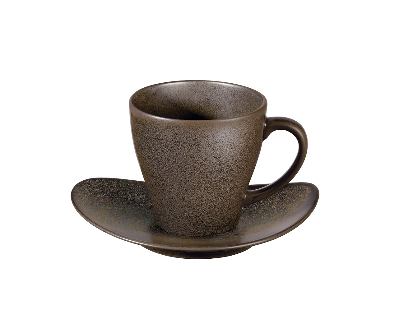 ASA Selection Cuba koffiekop en schotel - marone