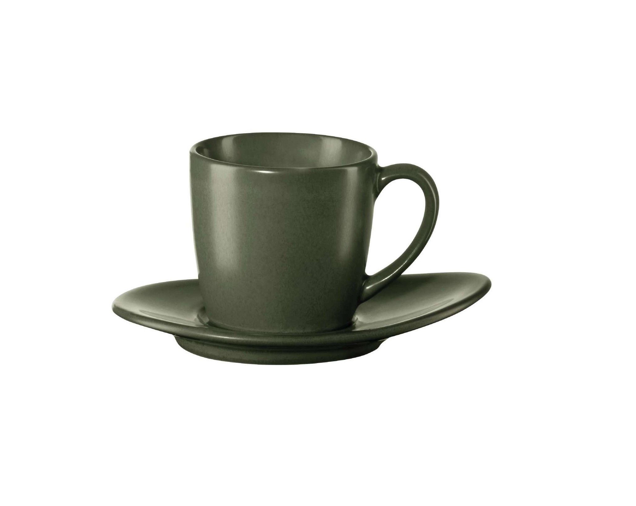 ASA Selection Cuba espressokop en schotel - verde