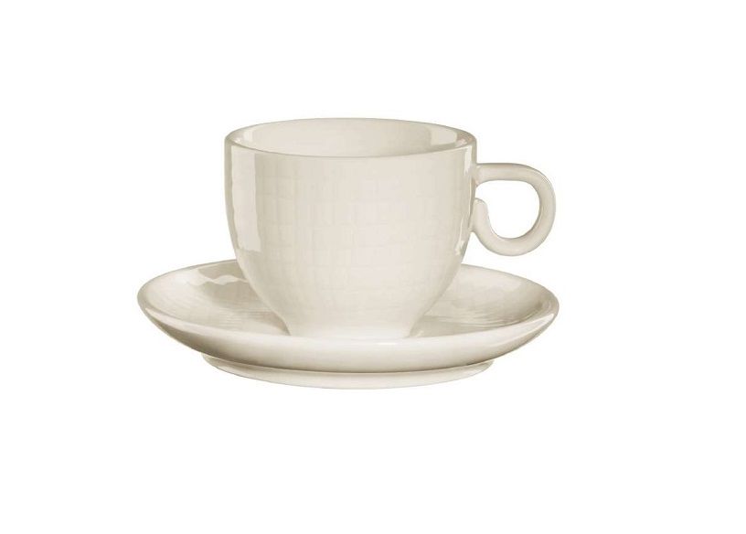 ASA Selection Voyage espressokop met schotel 8cl - vanilla