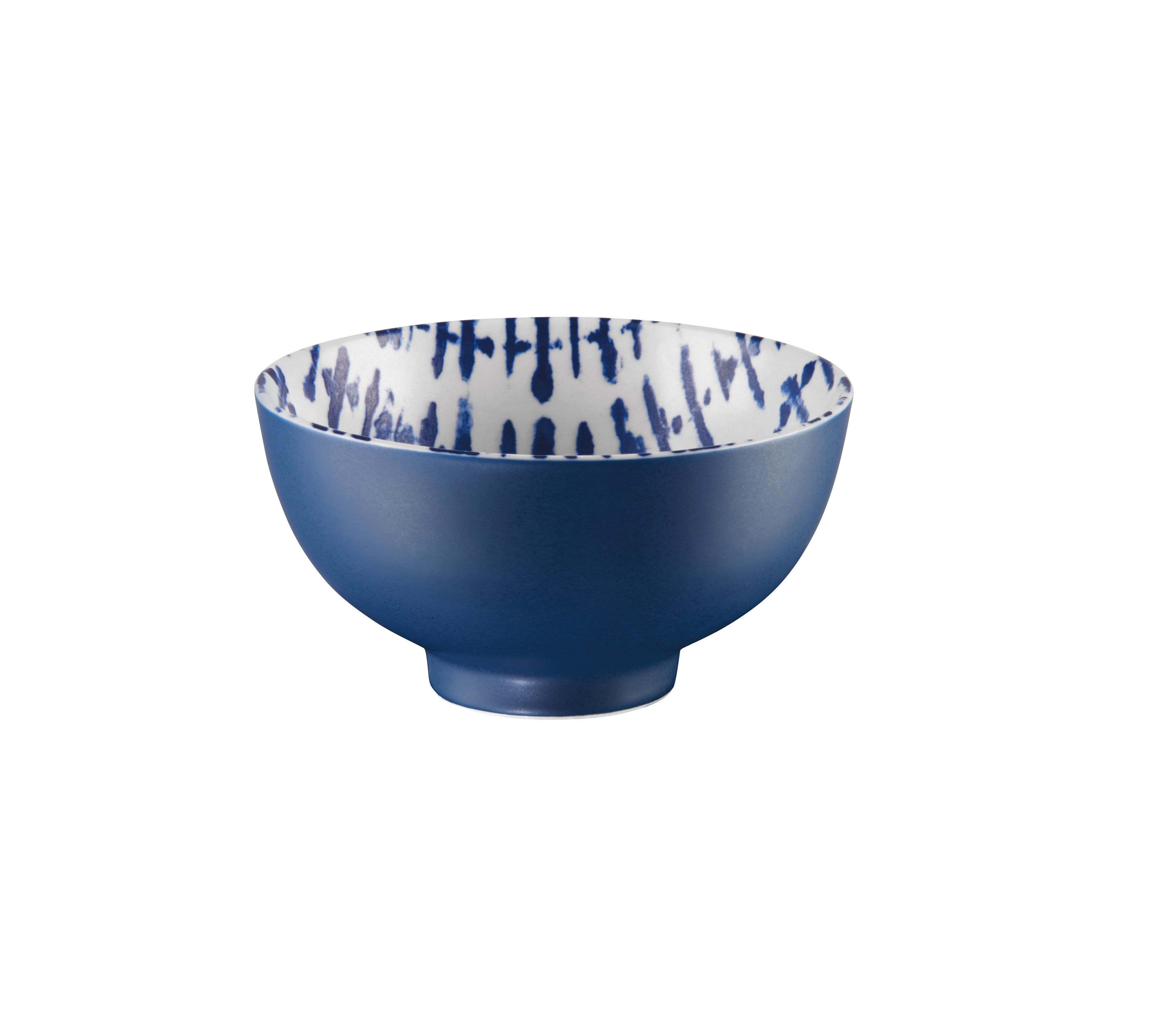 ASA Selection Indigo schaaltje ø 11,5cm - streep - 2 stuks