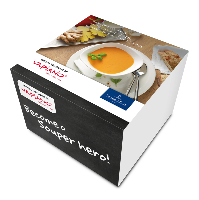 Villeroy & Boch Vapiano soepkop - 2 stuks
