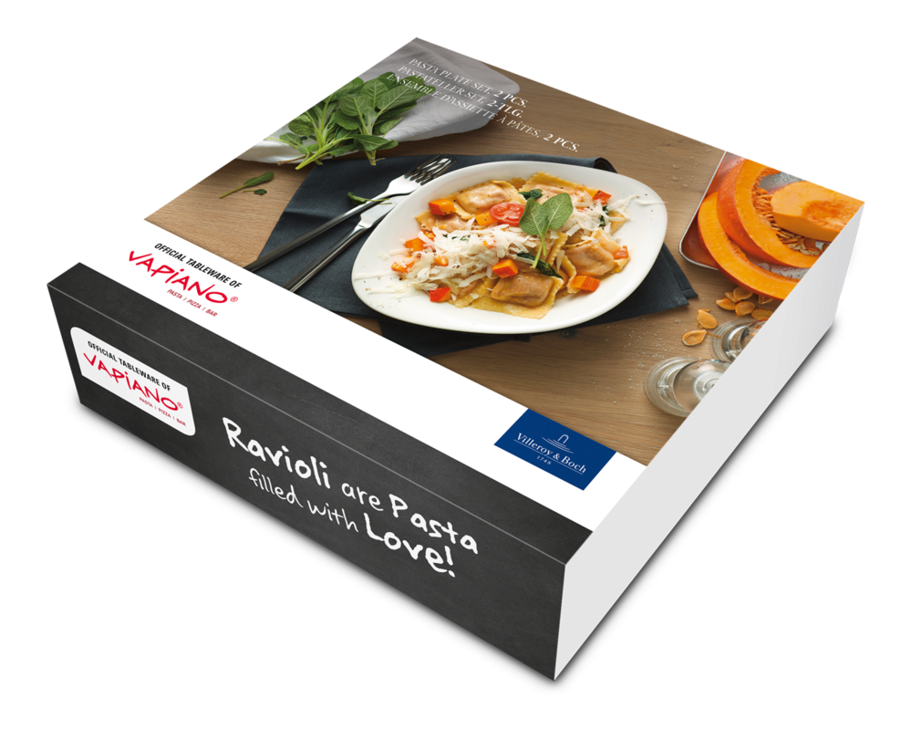 Villeroy & Boch Vapiano pastabord - 2 stuks