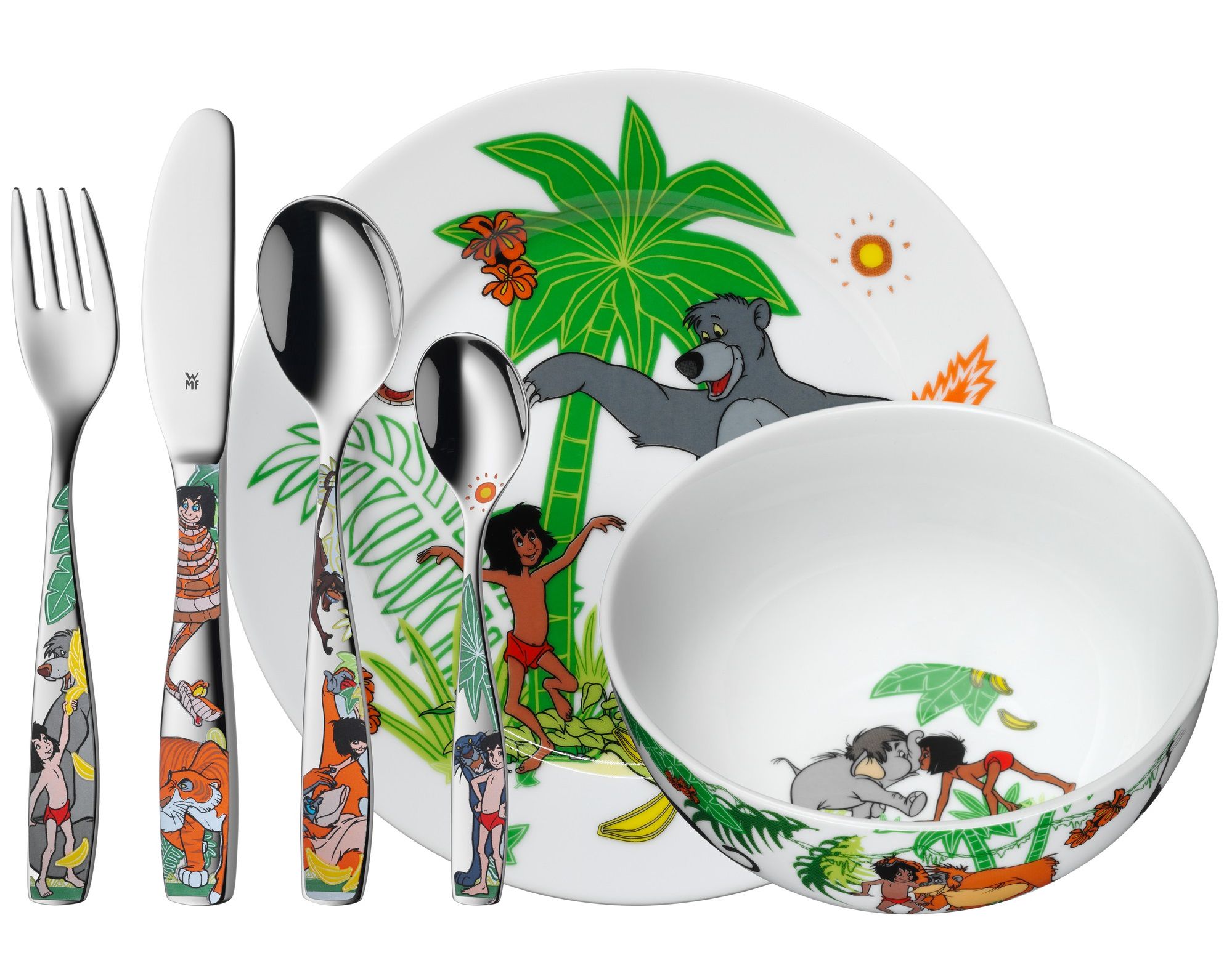 WMF Kids Disney Junglebook kinderservies 6-delig