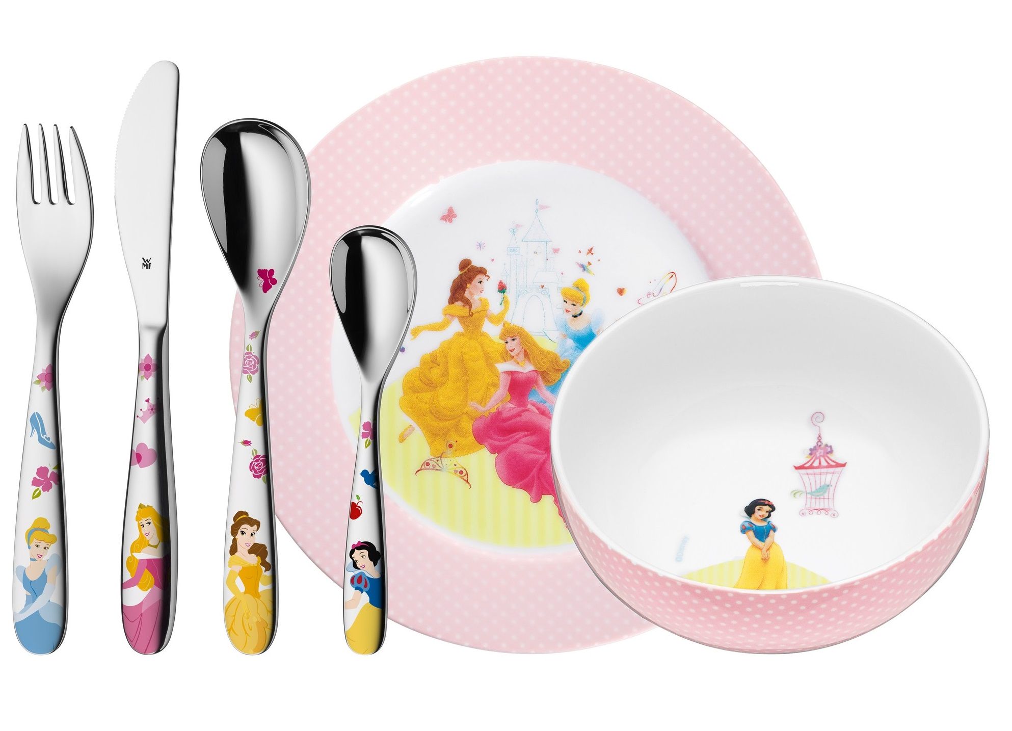 WMF Kids Disney Princess kinderservies 6-delig
