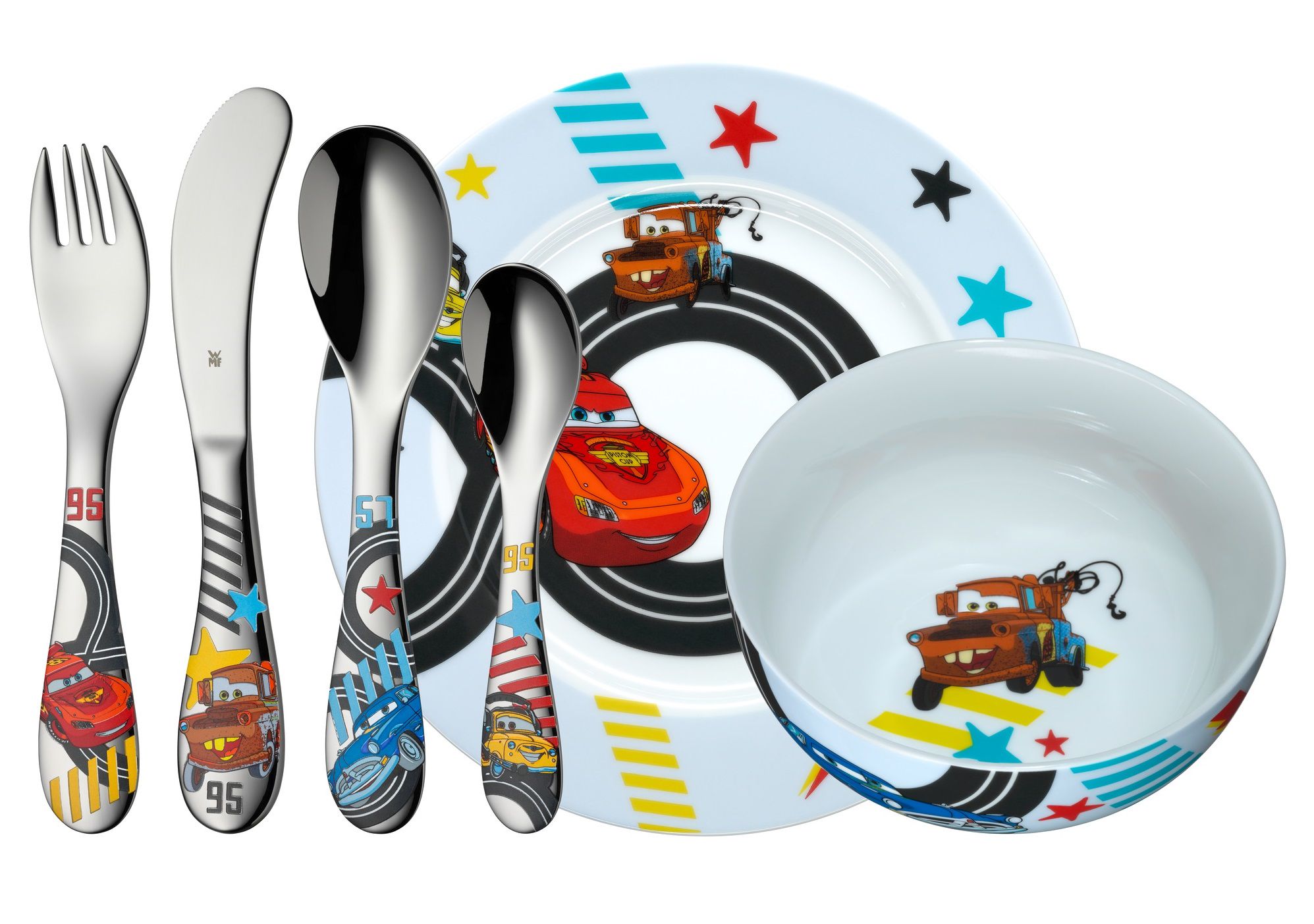 WMF Kids Disney Cars 2 kinderservies 6-delig