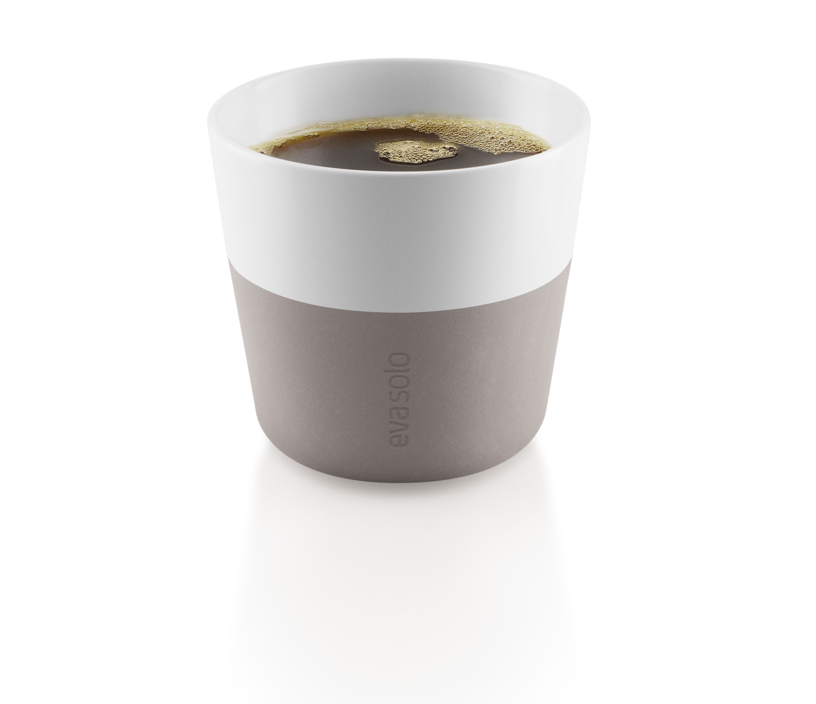 Eva Solo koffiekop 23cl - warm grey - 2 stuks