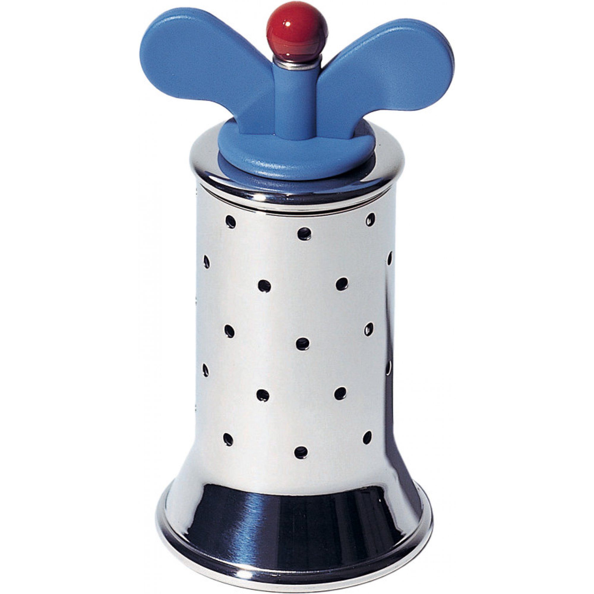 Alessi pepermolen 9098 door Michael Graves - blauw
