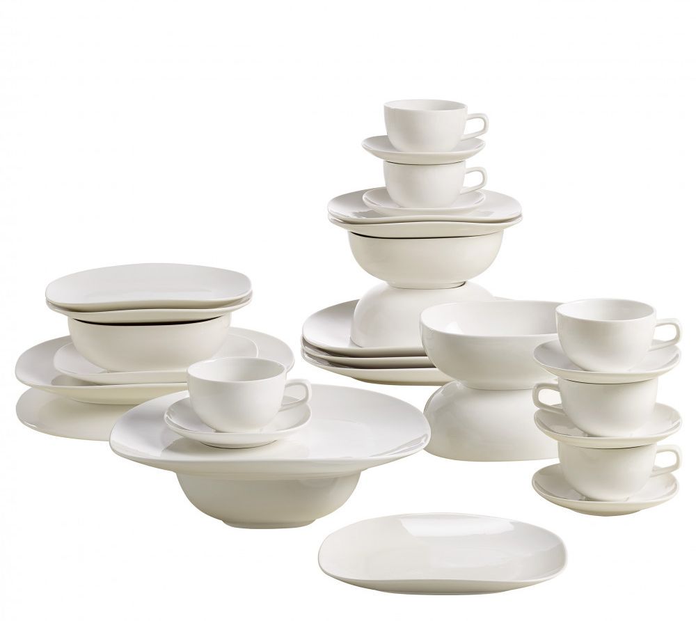 Maxwell & Williams Bisou 30-Delige startset - wit